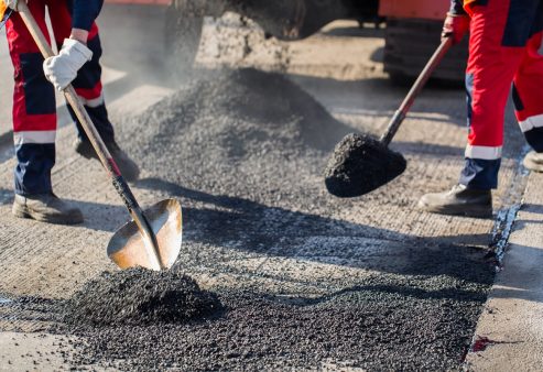 Signs of asphalt damage