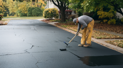 Asphalt sealing