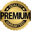 Premium quality guaranteed